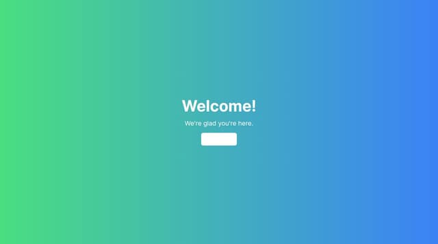 a beautiful welcome screen | A shadcn/ui and v0 generation - v0