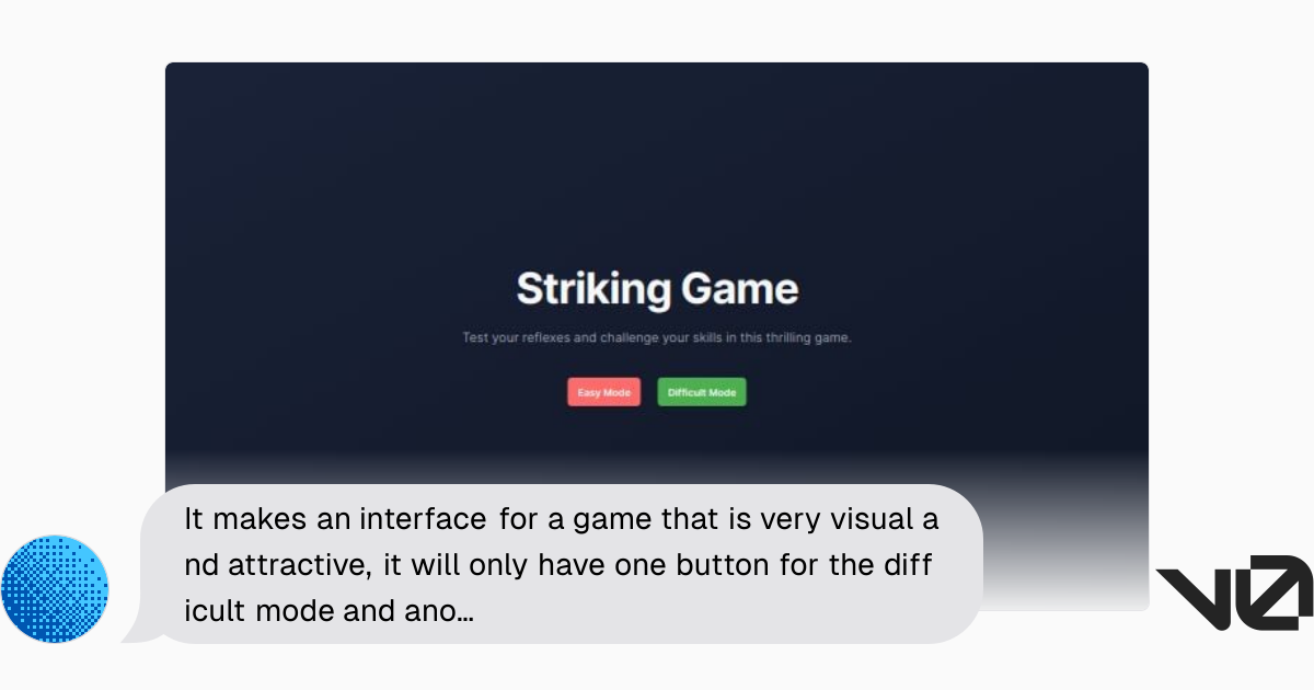 It makes an interface for a game that is very visual and attractive, it ...