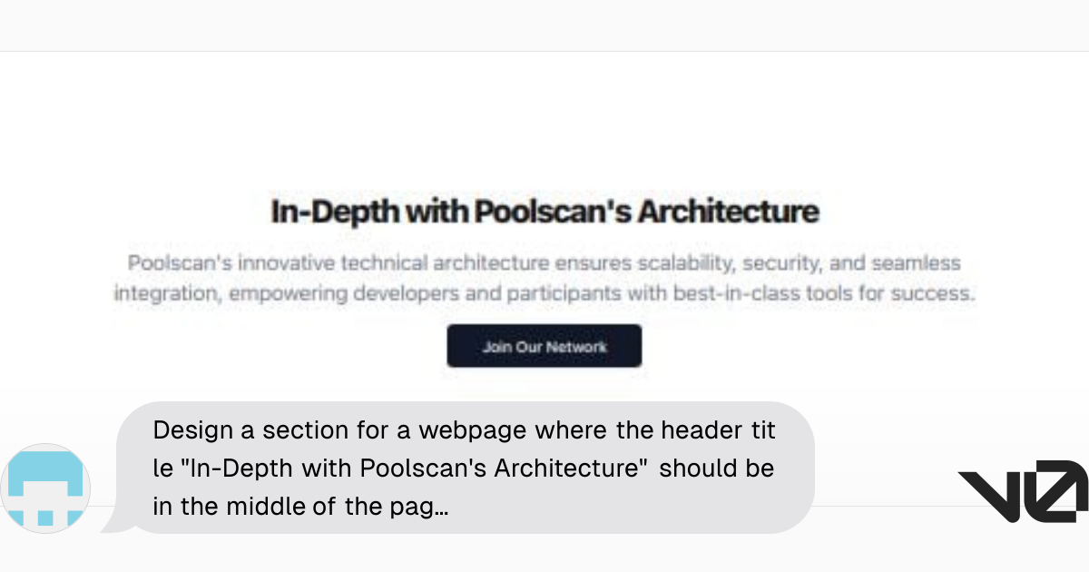 Design a section for a webpage where the header title "In-Depth with ...