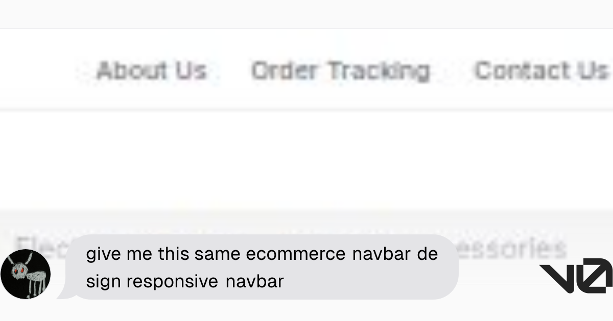 give me this same ecommerce navbar design responsive navbar | A shadcn ...